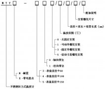 全不銹鋼液體壓力型溫度計
